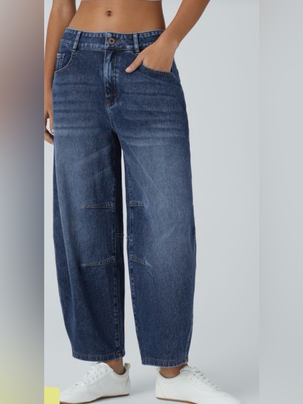 Halara  Barrel Jean